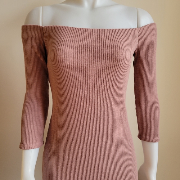 ZARA NWT ribbed dress - Picture 4 of 7